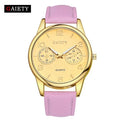 GAIETY 11 Colors Leathe Casual Antique Women Clock Wrist Watches for Women Montre Cuir Femme Women Watches 2017 Ladies Watches