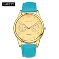 GAIETY 11 Colors Leathe Casual Antique Women Clock Wrist Watches for Women Montre Cuir Femme Women Watches 2017 Ladies Watches