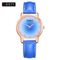 2017 GAIETY 5 Colors Fantasy Women Leather Band Analog Quartz Round Wristwatch Women Reloj Mujer Ladies Watches