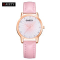 2017 GAIETY 5 Colors Fantasy Women Leather Band Analog Quartz Round Wristwatch Women Reloj Mujer Ladies Watches