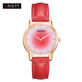 2017 GAIETY 5 Colors Fantasy Women Leather Band Analog Quartz Round Wristwatch Women Reloj Mujer Ladies Watches