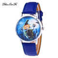 Halloween Pumpkin Pattern Quartz Watch Female Male Clock PU Leather Strap Multicolor Quartz Wrist Watch