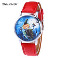 Halloween Pumpkin Pattern Quartz Watch Female Male Clock PU Leather Strap Multicolor Quartz Wrist Watch