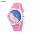 Fashion Women men Watches Leather Stainless Steel Analog Quartz Waterproof Wrist Watch wholesaleF3