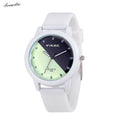 Fashion Women men Watches Leather Stainless Steel Analog Quartz Waterproof Wrist Watch wholesaleF3